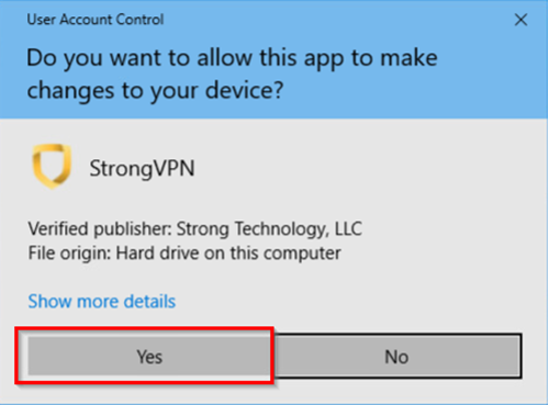 Login StrongVPN