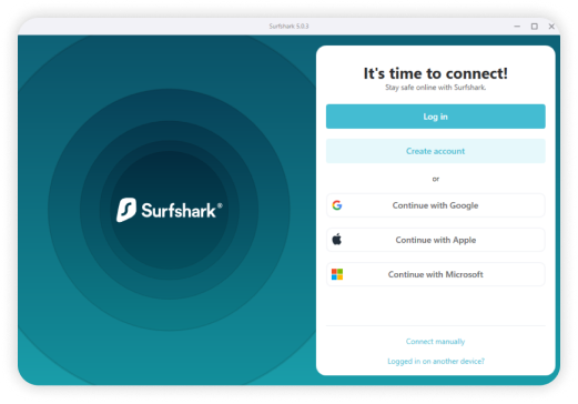 Login Surfshark