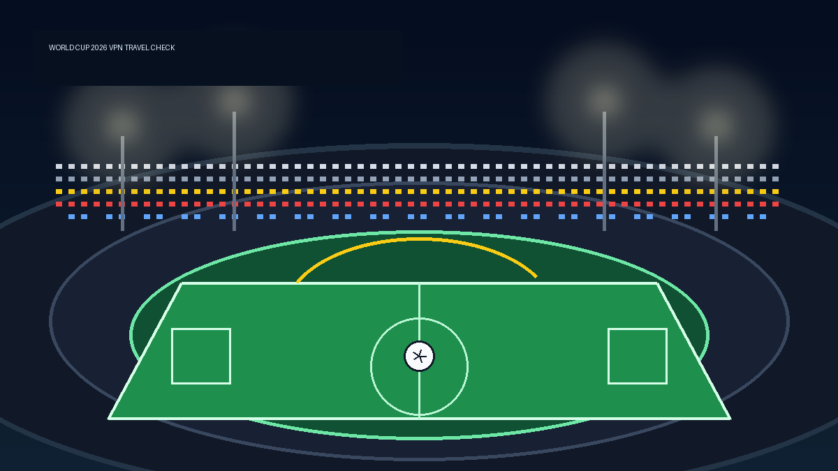 Estádio de futebol à noite